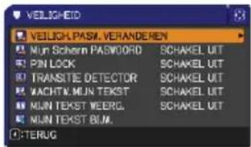 HITACHI CP-X10000W - Als u het paswoord bent vergeten - 4