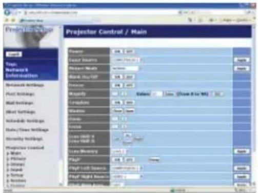 HITACHI CP-X10000W - Projector Control (Projectorbesturing) - 1