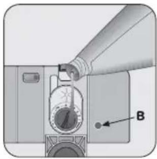 ZANUSSI ZDS 101 - Introduzir abrilhantador - 4