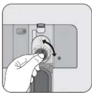 ZANUSSI ZDS 101 - Regular a dosagem de abrilhantador - 2