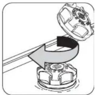 ZANUSSI ZDS 101 - Regulação electrónica do descalcificador de água (consulte a tabela) - 10