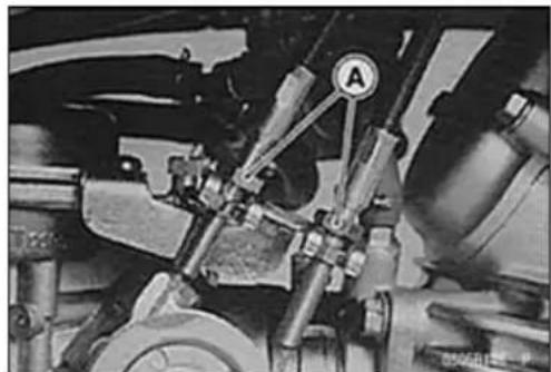 MITSUBISHI Eliminator 125 (2007) - ThrottleGripFreePlayAdjustment - 2