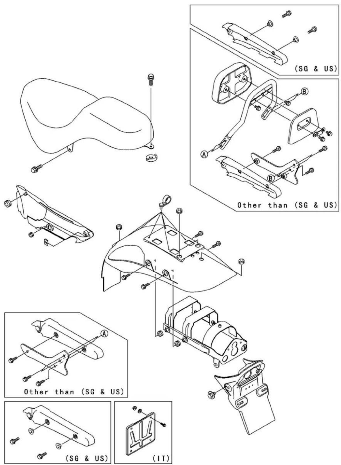 MITSUBISHI Eliminator 125 (2007) - TableofContents - 2