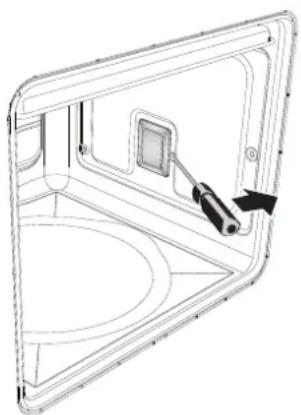 SMEG CX61GV8 - Sustitución de la lámpara de iluminación - 1
