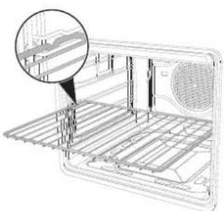 SMEG CX61GV8 - Utilización de la rejilla o bandeja - 1