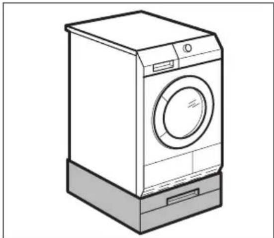 AEG T76385AH1 - Pedestal con cajón - 1