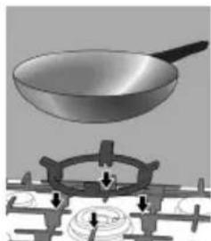 BALAY 3ETX397NP - Grelha suplente para wok - 1