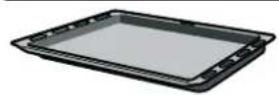 BALAY 3HB504NM - Bandeja de horno esmaltada plana Para pasteles, pastas y galletas. - 1