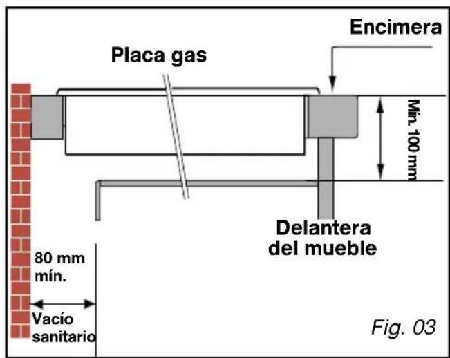 DE DIETRICH DTG738X - • CONSEJOS DE ENCASTRAMIENTO - 3