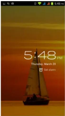 5:48 PM Thursday, March 28 Set alarm