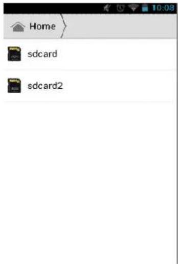 Home sdcard sdcard2