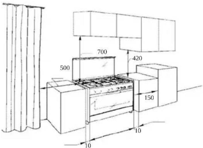 Meireles 5302DVW - No colocar en el compartimiento situado debajo del horno, materiales inflamables, (aceite, plástico, papel...). - 1