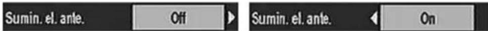 Sumin. el. ante. Off Sumin. el. ante. On