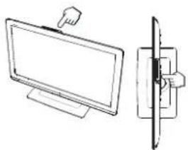SHARP LC-32LE210E - Encendido/apagado de la alimentación - 1