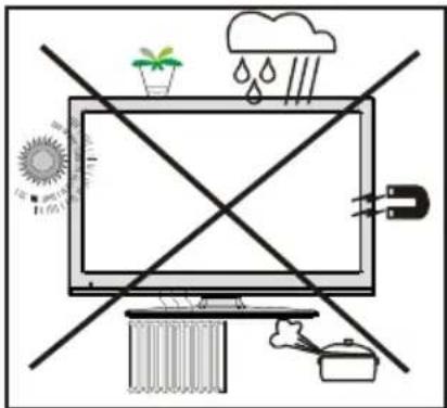 Sunstech 26LEDTALUSWBK - Ligação a um sistema de distribuição televisiva (TV cabo etc.) a partir do Sintonizador. - 1