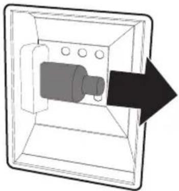 SMEG SF106PZ - Sustitución de la lámpara de iluminación interna - 2