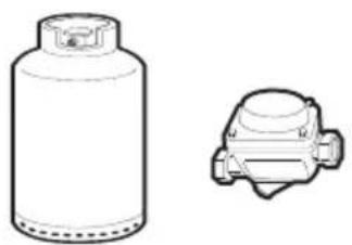 SMEG TR90X - Conexión al gas líquido - 1