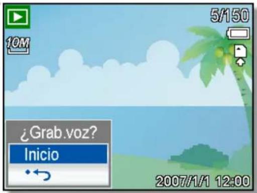 5/150 10M ¿Grab.voz? Inicio 2007/1/1 12:00