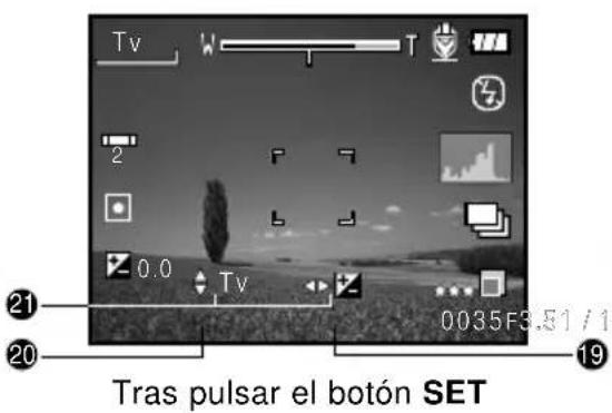 Tv 2 0.0 Tv Tras pulsar el botón SET 0035F8.51/1 21 20 19
