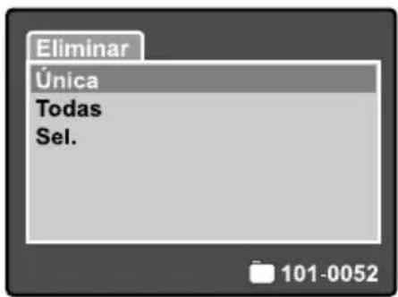 Eliminar Única Todas Sel.