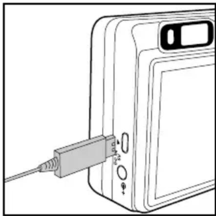 AIRIS DC61 - Reproducción de imágenes instantáneas/vídeos en un televisor - 1