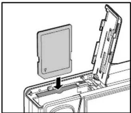 AIRIS DC61 - Insertar una tarjeta SD - 1