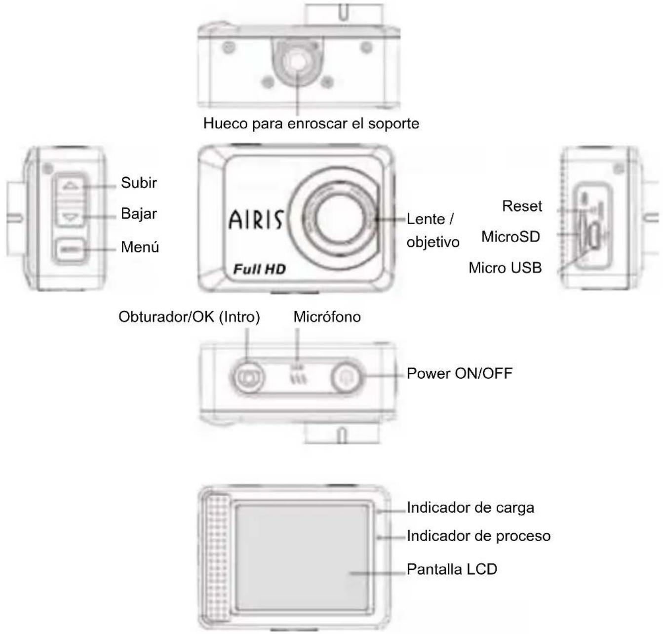 AIRIS VC50HD - Principales características - 1
