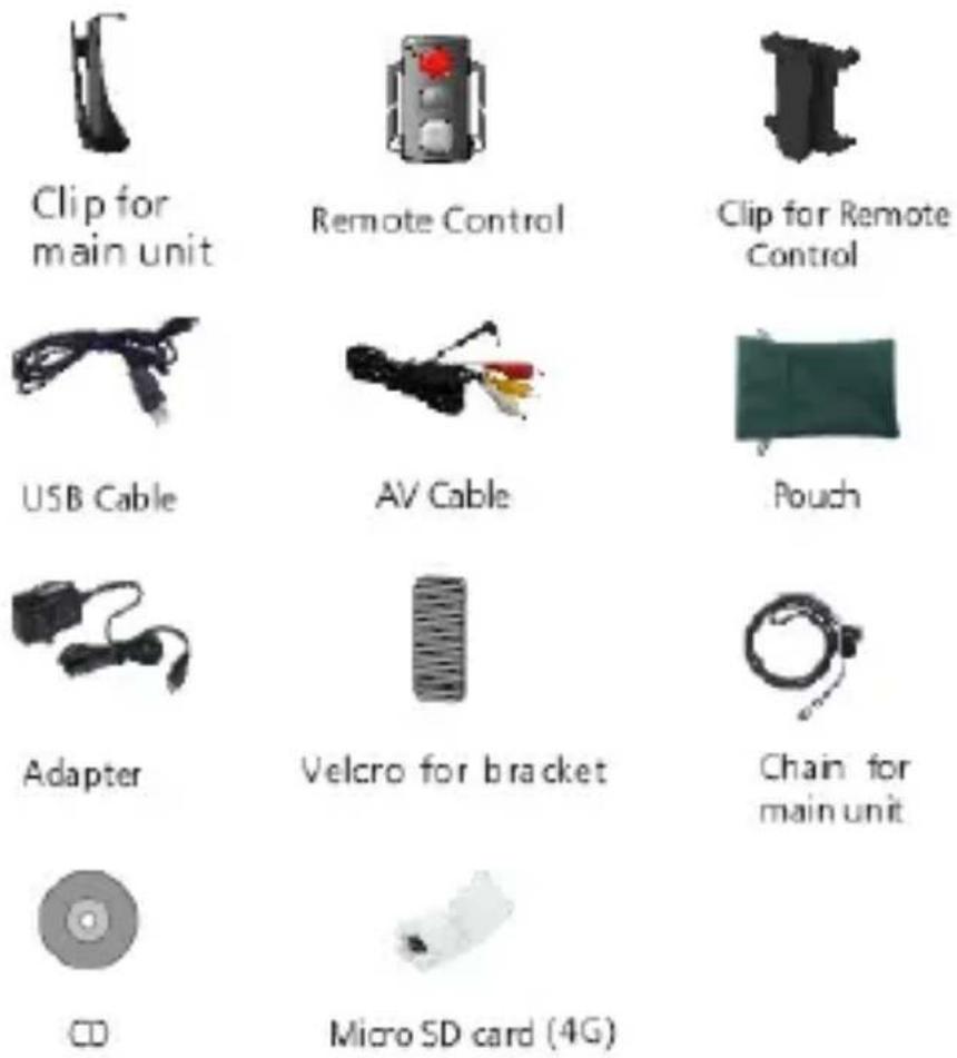 WOXTER Mini DV Cam HD 100 Sport - CONTENIDO DE LA CÁMARA - 1