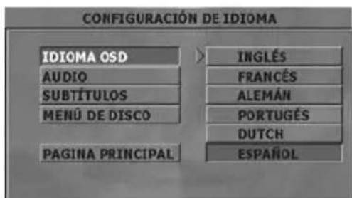 GIGASET M580 T EPG - Configuración de idioma - 1