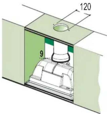 MEPAMSA Campana Smart plus H - SALIDA DEL AIRE VERSIÓN FILTRANTE - 1