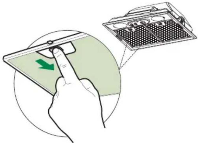 MEPAMSA Campana Smart plus H - LIMPIEZA DE LOS FILTROS ANTIGRASA METÁLICOS AUTOPORTANTES - 1