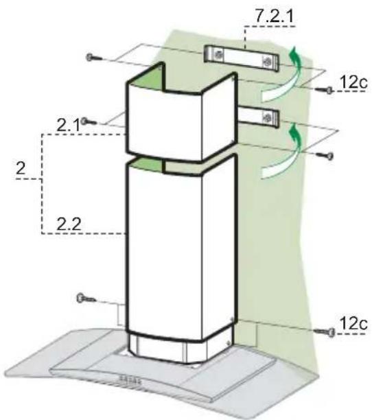 MEPAMSA Campana Arquia pro - Chimenea inferior - 1