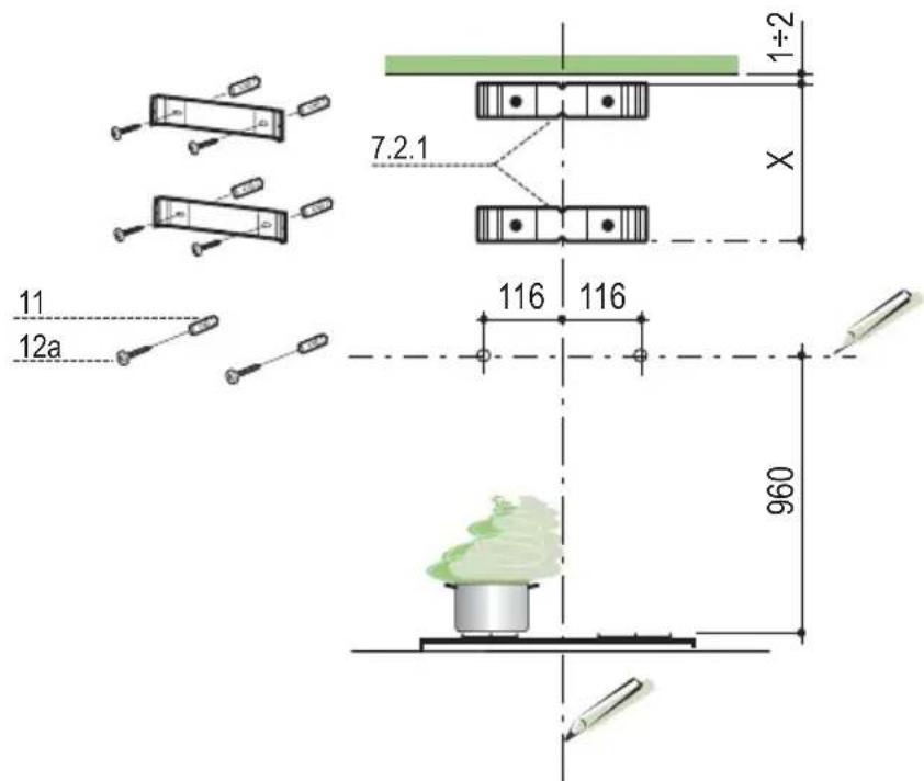 MEPAMSA Campana Arquia pro - Taladrado pared y fijación de las bridas - 1