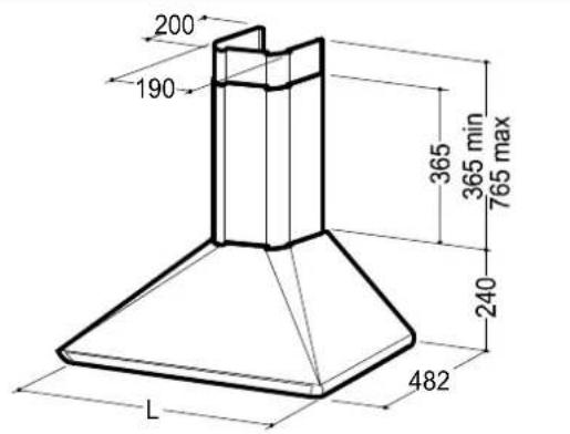MEPAMSA Campana Perla jet - 90 - RECICLAGEM - 2