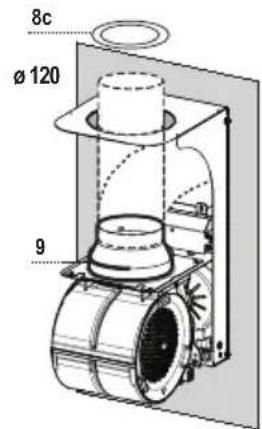MEPAMSA Campana Cylindra pro - 70 - SAÍDA POR CIMA - 1