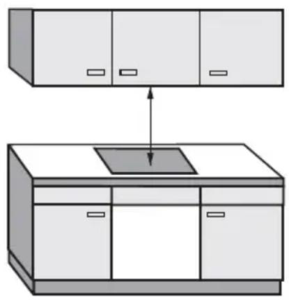 MIELE KM 5947 - Distancia de seguridad en la parte superior - 1