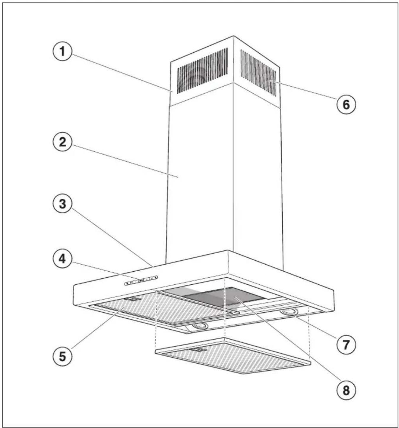 MIELE DA 416-4 - Descripción del aparato - 1