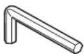 MIELE DA 416-4 - tornillos de 3,9 x 7,5 mm - 1