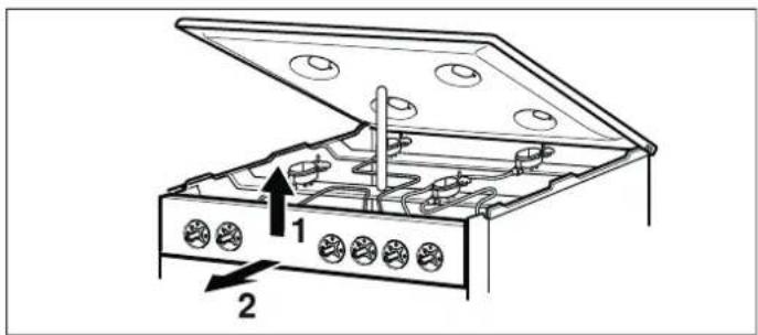 BALAY 3CGB462BS - Retirar o painel de controlo - 7