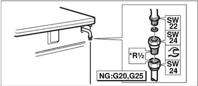 BALAY 3CGB462BS - Conexión conforme a EN ISO 228 G ^1/2 (TS EN ISO 228 G ^1/2 ) - 2