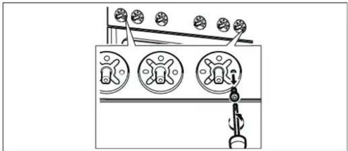 BALAY 3CGX462BS - Retirar o painel de controlo - 6
