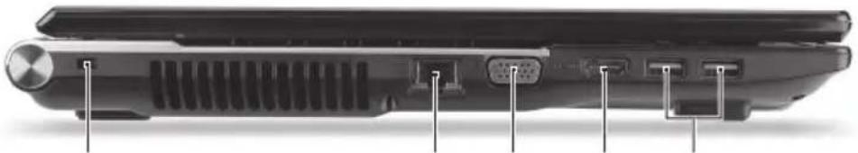 ACER Aspire V3 771G-33128G50Makk - Vista izquierda - 1