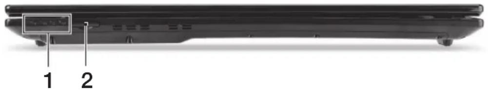 ACER Aspire V3 771G-33128G50Makk - Teclas de acceso directo - 12