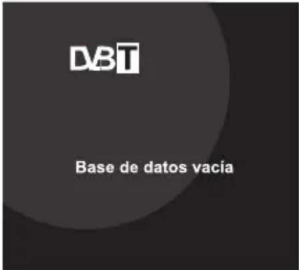 DBT Base de datos vacía