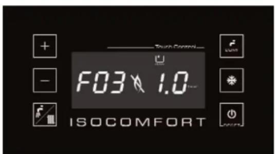 Touch Control F03 x 1.0 ISO COMFORT