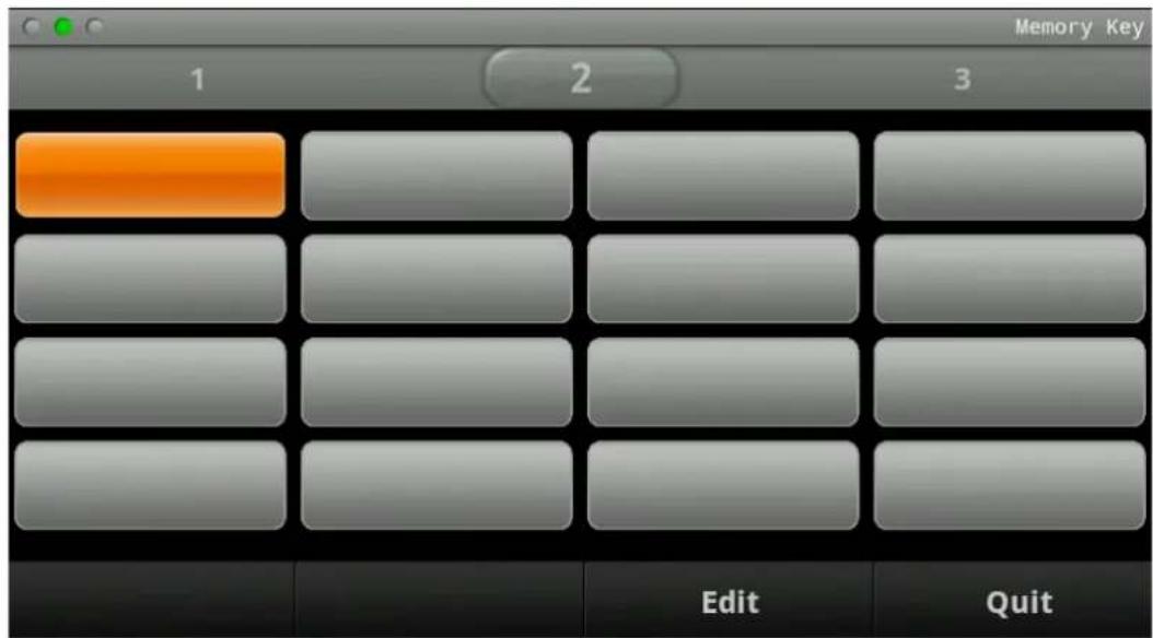 Memory Key 1 2 3 Edit Quit
