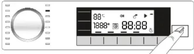 SMEG WHT812LES - Modificación de las selecciones una vez iniciado el programa - 2