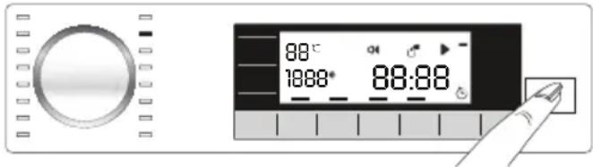 SMEG WHT812LES - Modificación de las selecciones una vez iniciado el programa - 1