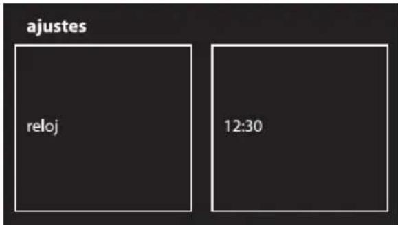 ajustes reloj 12:30