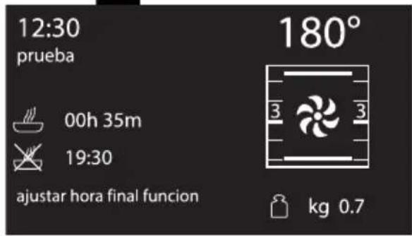 12:30 prueba 00h 35m 19:30 ajustar hora final funcion 180° kg 0.7